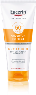 Eucerin Oil Control Dry Touch gel krema za tijelo SPF 50+