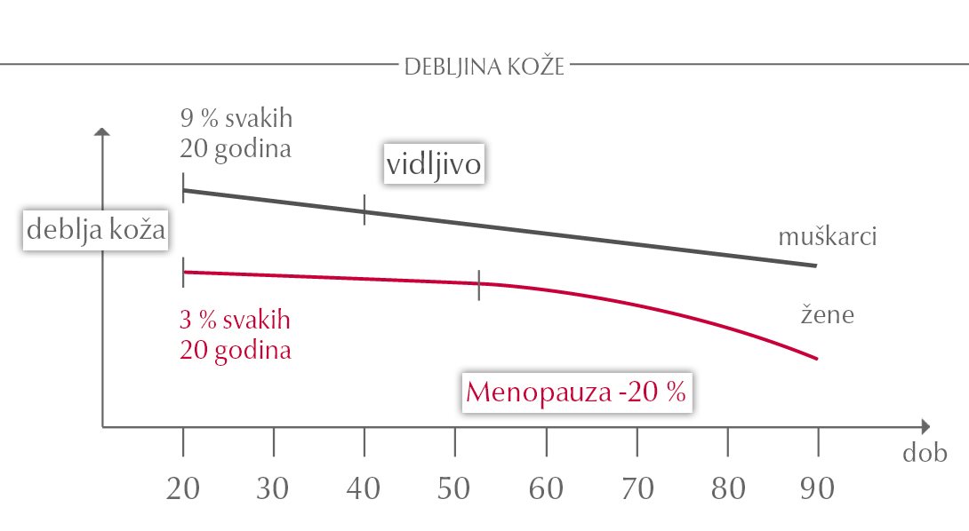 Dijagram o debljini kože 